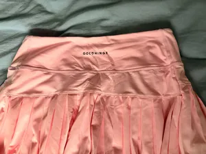 Gold Hinge Light Pink Tennis Skirt thumbnail 3