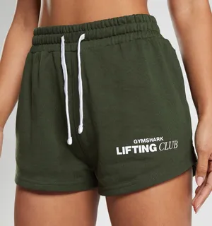 Gymshark Social Club Shorts - Moss Olive thumbnail 1