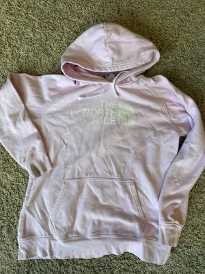The North Face Women’s Hoodie Size XL in Light Pink thumbnail 1