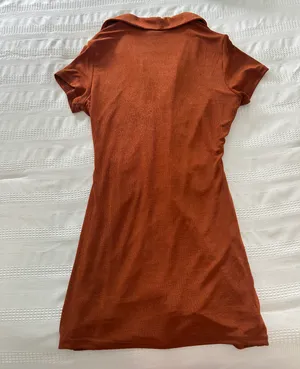 Sky to Moon Orange  Mini Dress thumbnail 3