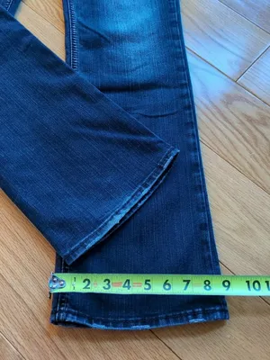 Silver Jeans Suki 17" Women's Sz 31x33 Stretch Dark Denim Boot Cut Embellished thumbnail 10