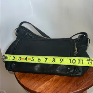 Kate Spade Black Shoulder Bag polka dot interior thumbnail 10