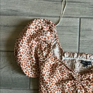 Cotton Candy Floral Puff Sleeve Dress thumbnail 4