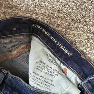 American Eagle Outfitters Super High Rise Straight Jeans thumbnail 6
