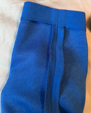 Joseph Royal Blue Midi V-Notch Sheath Dress thumbnail 8