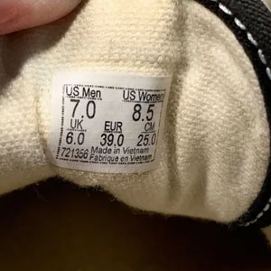 Vans Old Skool Platform Checkerboard Black White Suede Sneakers Woe 8.5 Classic thumbnail 10