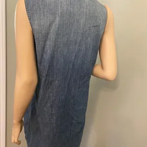 Current‎ Elliott 100% Cotton Jean Tank dress thumbnail 4