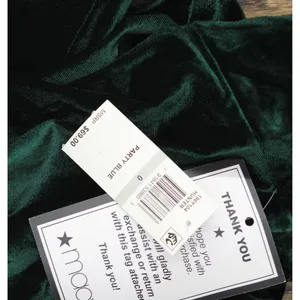 NWT B. Darlin Strap Square Neck Asymmetric Layered Skirt Dress Dark Green 0 thumbnail 6