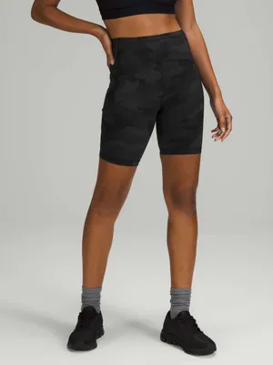 Lululemon swift speed High-Rise 8” Camo Biker Shorts gym Pilates yoga activewear thumbnail 1