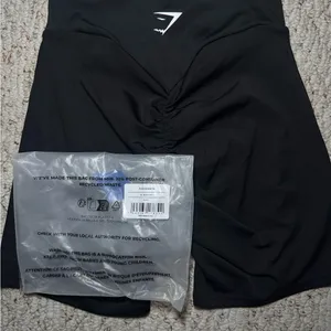Gymshark Black Bike Shorts thumbnail 3