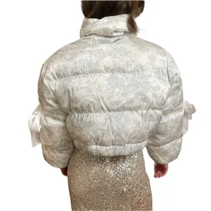 Selkie Marshmallow Puffer Cropped Puffy Coat thumbnail 10