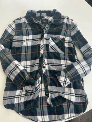 Rails Button Down Plaid Flannel thumbnail 1