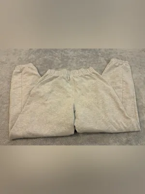 Women’s Yogalicious Neutral Gray Jogger Pants Size X-Small thumbnail 5