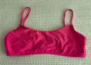 Pink Bathing Suit Top Shein thumbnail 1