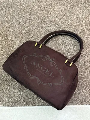 Victoria’s Secret Angel Y2K Chocolate Brown Top Handle Bowler Handbag thumbnail 14