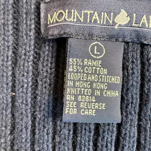 Mountain Lake Sweater Vest Womens Large Vintage Plaid Floral Embroidered Granny thumbnail 2