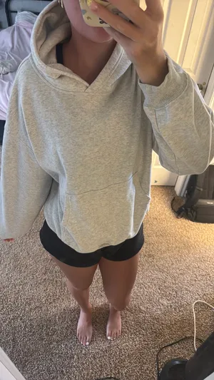 Fabletics grey hoodie thumbnail 2