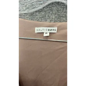 Baltic Born Maxi Dress Women XL Taupe Lydia Wrap Flutter Sleeve‎ Formal Wedding thumbnail 3