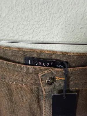 NWT Lioness She’s All That Baggy Low Rise Jean Petrol Wash Womens Size M thumbnail 12