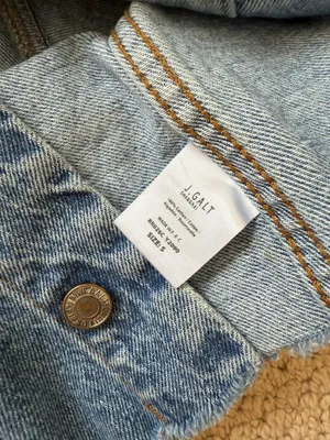 Brandy Melville Cropped Jean Jacket thumbnail 2