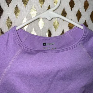 Seamless crop top purple size S Purple thumbnail 2
