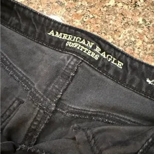 American Eagle Outfitters Charcoal Denim Skirt‎ thumbnail 3