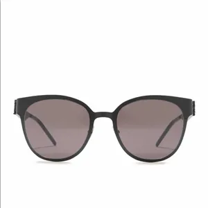 YSL 54mm round metal sunglasses thumbnail 3