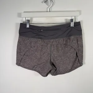 Lululemon Run Times Short II 4" Heather Lux Multi Black Athletic Gym Womens 6 thumbnail 3