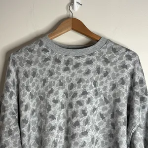 Aerie Women’s Oversized Terry Sweatshirt Leopard Print Loungewear Cozy size S thumbnail 3