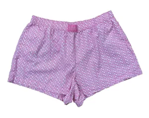 Victorias Secret Pink Fan Shell Print Pajama Shorts Womens Size Medium thumbnail 1