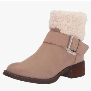 Gentle Souls by Kenneth Cole Best Slit Moto Cozy Mushroom 9M #15 thumbnail 1