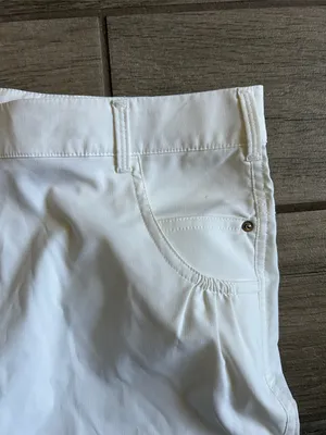 Nike White Athletic Shorts thumbnail 3
