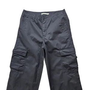 Levis 94 Baggy Cargo Pants Womens 27 Black Wide Leg Skater Paratrooper thumbnail 3