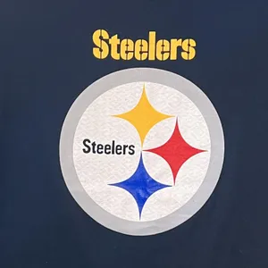 Pittsburgh Steelers Shirt Women's Sm Black NFL Football Short Sleeve Cotton Tee thumbnail 5