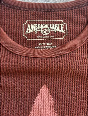 American Eagle Outfitters Long Sleeve Top Maine thumbnail 3