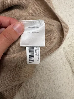 Quince Mongolian Cashmere Crewneck Sweater - Oatmeal thumbnail 7