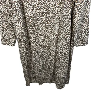 ASOS Curve Animal Print Long Dress Long Sleeves Women’s‎ Plus Size 24 thumbnail 5