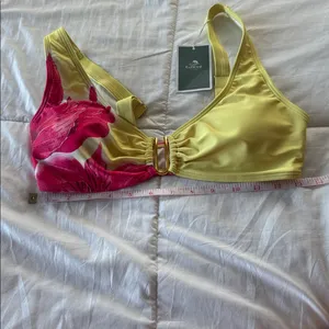 Eomenie adjustable bikini top size S Yellow thumbnail 4
