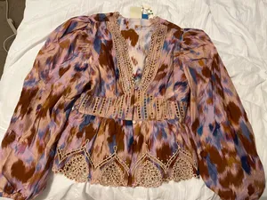 Anthropologie Blouse Small thumbnail 4