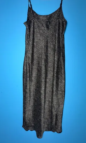 Bailey/ 44 Brown Cowl Neck Reptile Print Satin Midi Slip Dress thumbnail 6