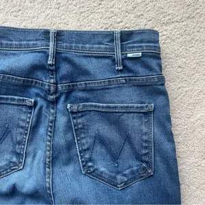 Mother Denim Hustler Ankle Fray Night Clubbing Jeans Raw Hem‎ thumbnail 8