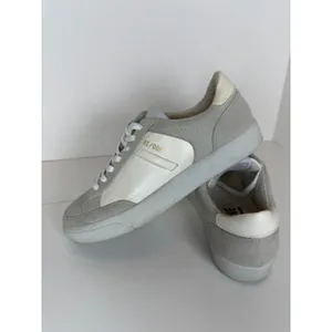 RE/DONE 90s Skate Sneakers Womens 38 Grey White Suede Leather Low Top thumbnail 4