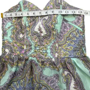 Baby Phat Paisley Bustier Top M Y2K Corset Boho‎ Coquette Fairycore Festival thumbnail 8