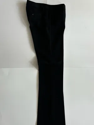 Express black semi flares dress pant with stretch thumbnail 4