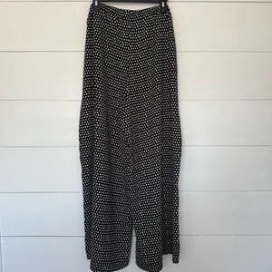 Zac & Rachel Women’s 2X Plus Size Stretchy Wide Leg Star Patterned Pants thumbnail 4