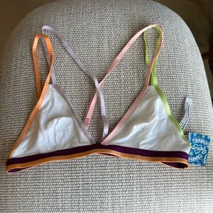 Free People Finn Strappy Back Bralette in White NWT thumbnail 5