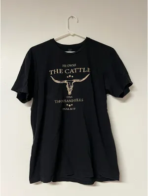 Etsy Christian Black Graphic Tee thumbnail 1