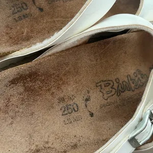 Birkenstock Birki’s Florida Birko-Flor sandals in white thumbnail 8