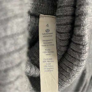 Lululemon Sweat and Savasana Merino Wool Cowl Neck pullover sweater- As Is thumbnail 10