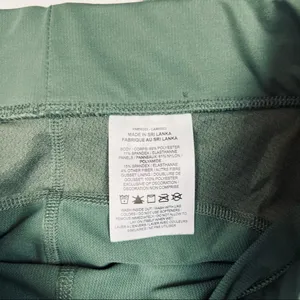 Nike Pro Training Leggings In Green Metallic thumbnail 4